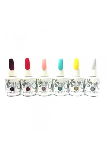 Nail Harmony Gelish - Beauty & the Beast Spring 2017 Collection - ALL 6 Colors - 15ml / 0.5oz Each Nail Harmony Gelish - Beauty & the Beast Spring 2017 Collection - ALL 6 Colors - 15ml / 0.5oz Each