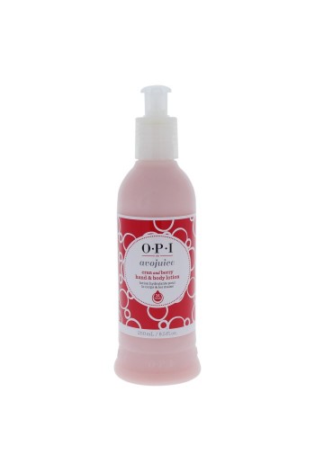 OPI Avojuice Skin Quenchers - Cran And Berry - 250ml / 8.5oz