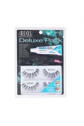 Ardell Deluxe Pack Kit - Wispies Black
