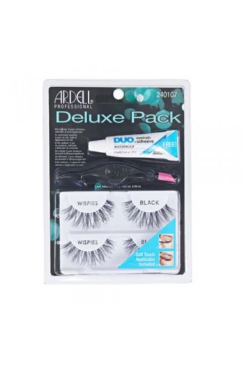 Ardell Deluxe Pack Kit - Wispies Black