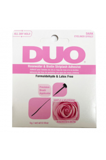 Duo - Biotin Rose Striplash Adhesive - Dark - 5 g