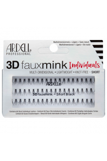 Ardell - 3D Faux Mink Individuals - Short Black