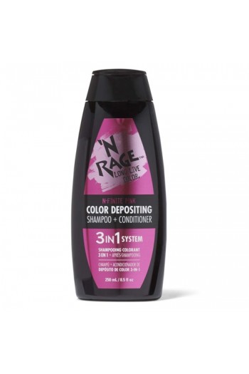 Ardell N'Rage - Color Depositing Shampoo + Conditioner - N-Finite Pink - 250mL / 8.5oz