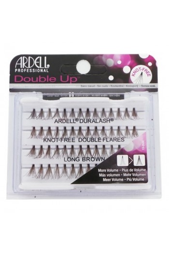 Ardell Double Up Individuals - Knot-free - Long Brown