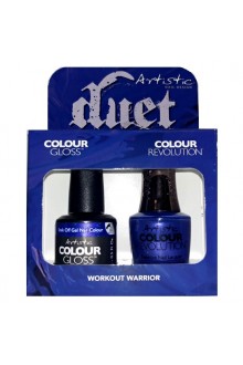 Artistic Nail Design - Duet Gel & Polish Duo - Workout Warrior - 15 mL / 0.5 oz each