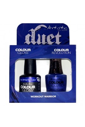 Artistic Nail Design - Duet Gel & Polish Duo - Workout Warrior - 15 mL / 0.5 oz each