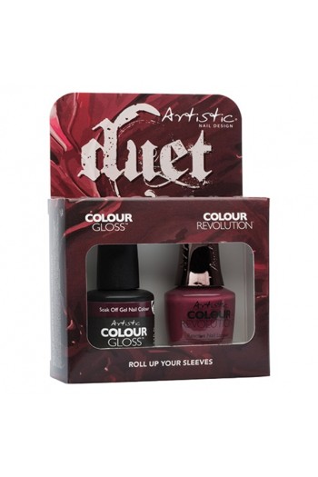 Artistic Nail Design - Duet Gel & Polish Duo - Roll Up Your Sleeves - 15 mL / 0.5 oz 