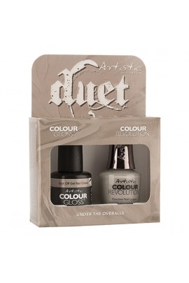 Artistic Nail Design - Duet Gel & Polish Duo - Under the Overalls - 15 mL / 0.5 oz 
