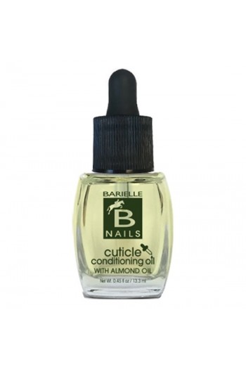 Barielle Nails - Cuticle Conditioning Oil with Almond Oil w/ Dropper - 13.3 mL / 0.45 oz