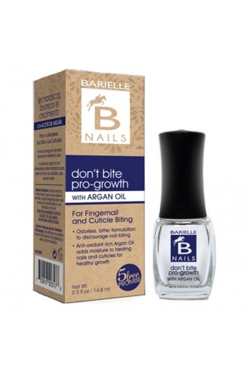 Barielle Nails - Don't Bite Pro-Growth with Argan Oil - 13.3 mL / 0.45 oz