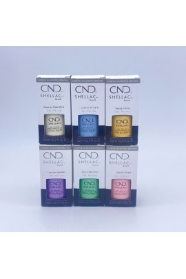 CND Shellac - Shade Sense Spring 2023 Collection - All 6 Colors
