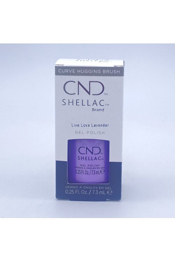 CND Shellac - Shade Sense Spring 2023 Collection - Live Love Lavender - 0.25oz / 7.3ml
