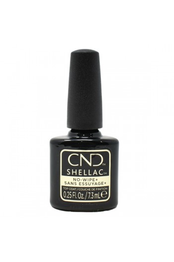 CND Shellac - No-Wipe+ Top Coat - 7.3ml / 0.25oz