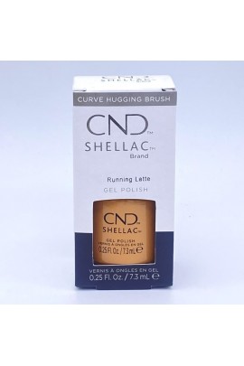CND Shellac - ColorWorld Collection - Running Latte - 0.25oz / 7.3ml