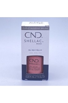 CND Shellac - ColorWorld Collection - We Want Mauve - 0.25oz / 7.3ml
