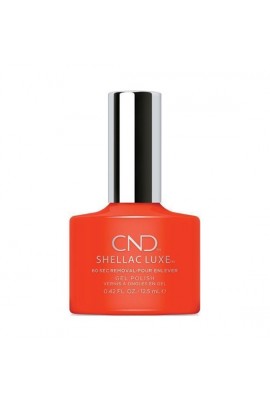 CND Shellac Luxe - Electric Orange - 12.5 ml / 0.42 oz 