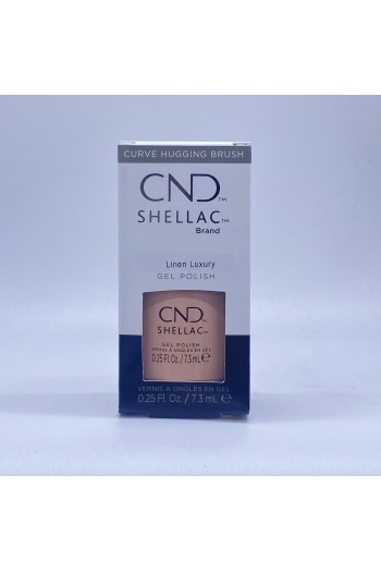CND Shellac - Mediterranean Dream Collection - Linen Luxury - 0.25oz / 7.3ml