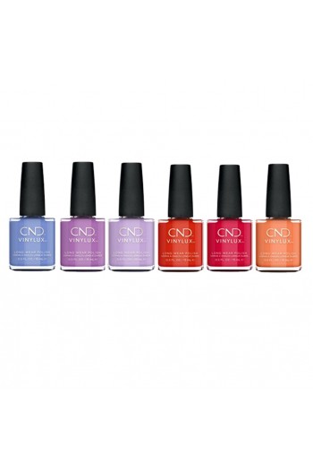 CND Vinylux - Nauti Nautical Collection Summer 2020 - All 6 Colors - 0.5oz / 15ml Each