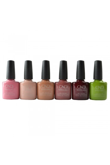 CND Shellac - Autumn Addict Collection Fall 2020 - All 6 Colors - 0.25oz / 7.3ml Each CND Shellac - Autumn Addict Collection Fall 2020 - All 6 Colors - 0.25oz / 7.3ml Each
