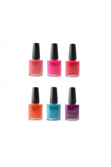 CND Vinylux - Summer City Chic Collection - All 6 Colors - 0.5oz / 15ml Each