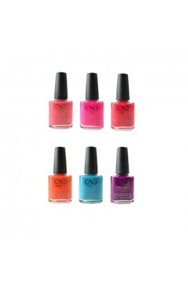 CND Vinylux - Summer City Chic Collection - All 6 Colors - 0.5oz / 15ml Each