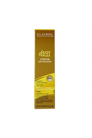 Clairol Professional - SOY4PLEX - Lightest Golden Blonde 10G - 2 oz / 57 g 