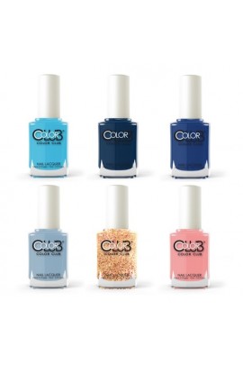 Color Club Lacquer - Calm Before The Storm Collection  - All 6 Colors - 15 mL / 0.5 oz Each