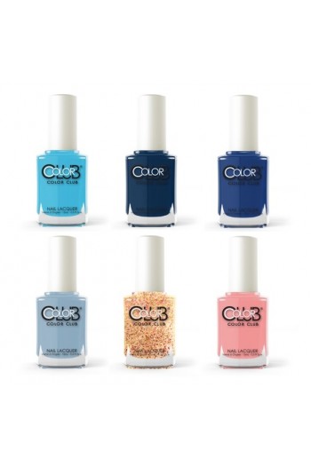 Color Club Lacquer - Calm Before The Storm Collection  - All 6 Colors - 15 mL / 0.5 oz Each