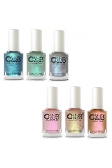 Color Club Lacquer - Shine Shifter Collection Spring 2018 - All 6 Colors - 15 mL / 0.5 oz each
