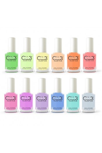 Color Club Lacquer - Whatever Forever Collection  - All 12 Colors - 15 mL / 0.5 oz Each