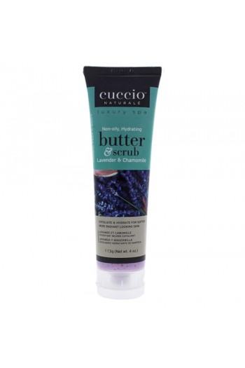 Cuccio Naturale Luxury Spa - Butter & Scrub Tube - Lavender & Chamomile - 4oz