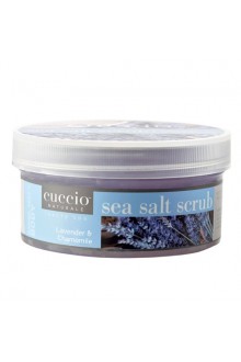 Cuccio Naturale Luxury Spa - Sea Salt Scrub - Lavender & Chamomile - 19.5oz