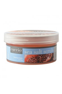 Cuccio Naturale Luxury Spa - Sea Salt Scrub - Pomegranate & Fig - 19.5oz