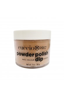 Cuccio Pro - Powder Polish Dip System - Rose Gold Slippers - 2oz / 56g