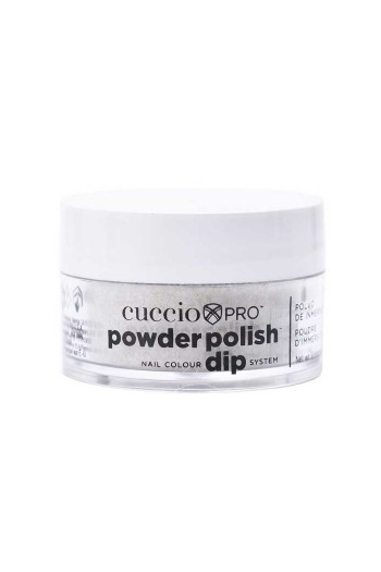 Cuccio Pro - Powder Polish Dip System - Silver w/ Silver Mica - 0.5oz / 14g