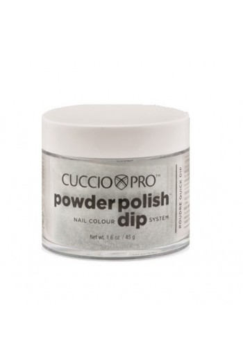 Cuccio Pro - Powder Polish Dip System - Black Glitter - 1.6 oz / 45 g