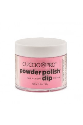 Cuccio Pro - Powder Polish Dip System - Bright Neon Pink - 1.6 oz / 45 g