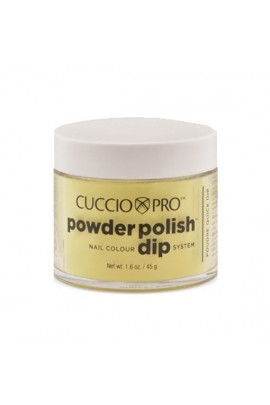 Cuccio Pro - Powder Polish Dip System - Bright Neon Yellow - 1.6 oz / 45 g