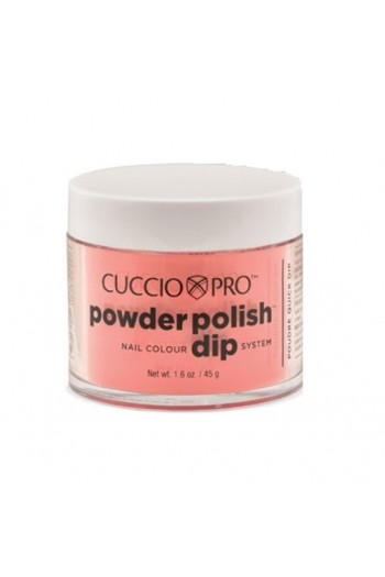 Cuccio Pro - Powder Polish Dip System - Coral w/ Peach Undertones - 1.6 oz / 45 g
