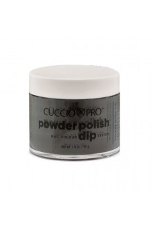 Cuccio Pro - Powder Polish Dip System - Midnight Black - 1.6 oz / 45 g