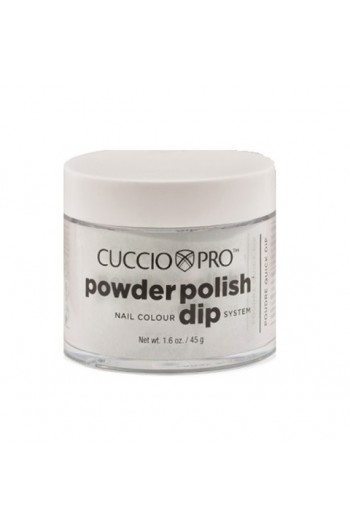 Cuccio Pro - Powder Polish Dip System - Silver Glitter - 1.6 oz / 45 g
