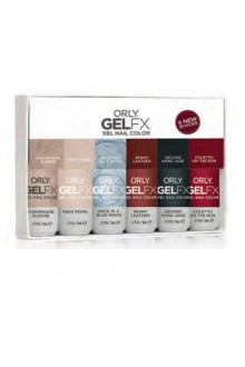 Orly Gel FX Gel Nail Color - Darlings of Defiance Collection - All 6 Colors - 0.3oz / 9ml Each