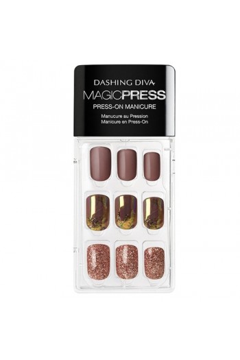Dashing Diva - Magic Press - Press-On Manicure - Leader of the Pack - 30 Pieces