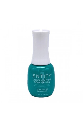 Entity One Color Couture Soak Off Gel Polish - Poolside In Palm Print - 0.5oz / 15ml