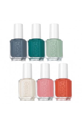 Essie Spring 2018 Collection Nail Lacquer - All 6 Colors - 13.5 mL / 0.46 fl oz each