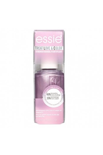 Essie Treatments - Treat Love & Color Strengthener - Metallics 2019 Collection - Laced Up Lilac - 13.5 mL / 0.46 oz