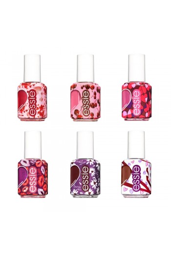 Essie Nail Lacquer - Valentine's Day 2020 Collection - All 6 Colors - 13.5ml / 0.46oz Each