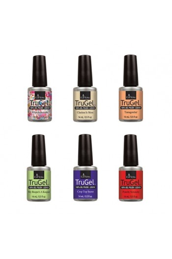 EzFlow TruGel LED/UV Polish - The 90's Recollection Collection - All 6 Colors - 14ml / 0.5oz Each