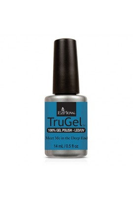 EzFlow TruGel LED/UV Gel Polish - In the Cabana Summer 2017 Collection - Meet Me in the Deep End - 0.5oz / 14ml