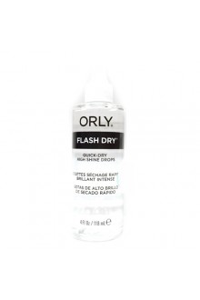 Orly Nail Treatment - Flash Dry - Quick-Dry Drops - 4oz / 118ml